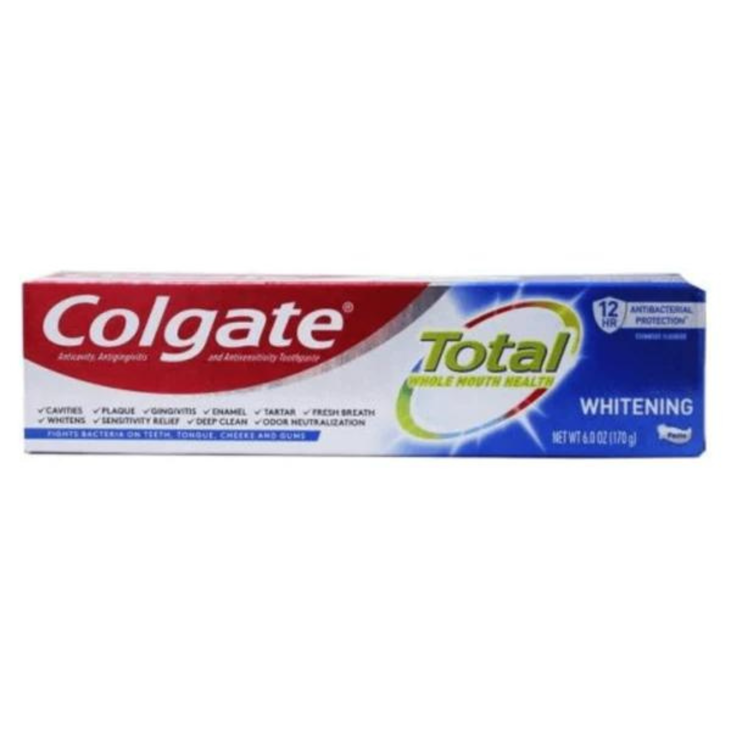 Colgate Anticavity Total Whitening Toothpaste 6oz – merchandisebulk.com